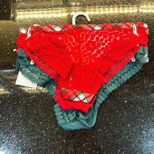 New With Tags Set Of Three Adorable Panties